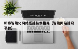三明新泰智能化网站搭建技术指导（智能网站建设平台）